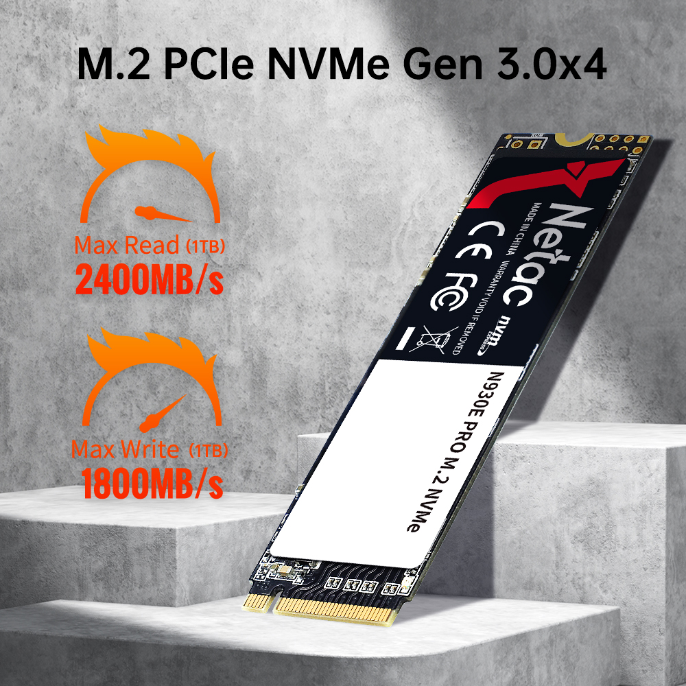 Netac M2 SSD 1 테라바이트 M.2 NVME SSD 256gb 512gb HDD 128gb 하드 디스크 M2 SSD PCIe 내장형 솔리드 스테이트 드라이브 (노트북 PC 컴퓨터 용)